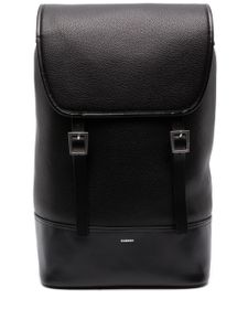 SANDRO logo-stamp backpack - Noir