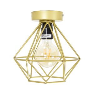 Urban Interiors Plafondlamp 'Wire' Ø22cm, kleur Goud