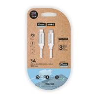 Kabel USB-C naar Lightning Tech One Tech TEC2203 1 m Wit