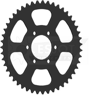 ESJOT Chain wheel 520 47z steel black