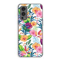 Tropisch 2: OnePlus Nord 2 5G Transparant Hoesje