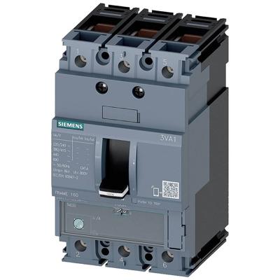 Siemens 3VA1116-5EE36-0AA0 Vermogensschakelaar 1 stuk(s) Instelbereik (stroomsterkte): 112 - 160 A Schakelspanning (max.): 690 V/AC (b x h x d) 76.2 x 130 x 70