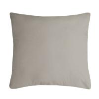 Stof Textile sierkussen Nelson - beige - 60 x 60 cm - bank kussens - polyester Stof Textile sierkussen Nelson - beige - 60 x 60 cm - bank kussens - polyester