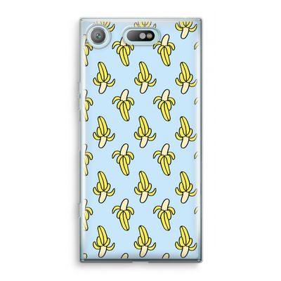 Bananas: Sony Xperia XZ1 Compact Transparant Hoesje