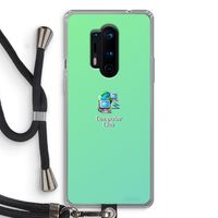 Win98: OnePlus 8 Pro Transparant Hoesje met koord