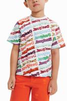 T-shirt met 3D-logo's - WHITE - 9/10
