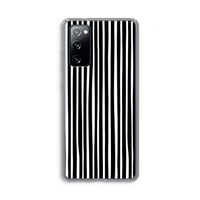 Stripes: Samsung Galaxy S20 FE / S20 FE 5G Transparant Hoesje