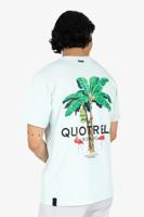 Quotrell Resort T-Shirt Heren Turquoise - Maat XS - Kleur: Turquoise | Soccerfanshop