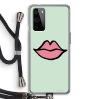 Kusje: OnePlus 9 Pro Transparant Hoesje met koord