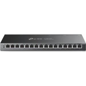 TP-Link TL-SG116P netwerk-switch Unmanaged Gigabit Ethernet (10/100/1000) Zwart