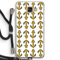 Musketon Anchor: Samsung Galaxy A5 (2016) Transparant Hoesje met koord