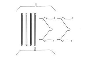 Accessoireset, schijfremblok PFK290