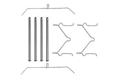 Accessoireset, schijfremblok PFK290