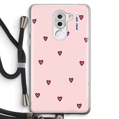 Hartjes: Honor 6X Transparant Hoesje met koord