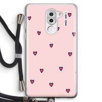 Hartjes: Honor 6X Transparant Hoesje met koord