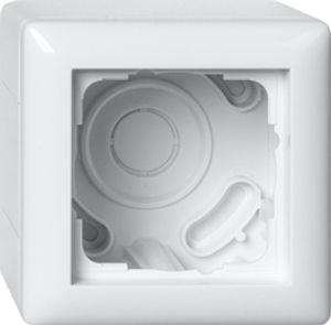 106103  - Surface mounted housing 1-gang white 106103