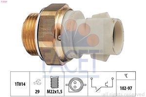 Temperatuurschakelaar, radiateurventilator 75137