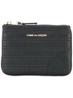 Comme Des Garçons Wallet porte-monnaie embossé - Noir