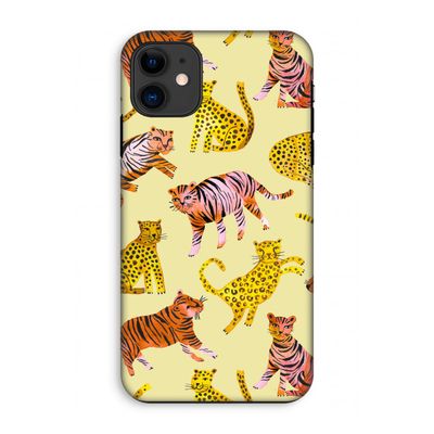 Cute Tigers and Leopards: iPhone 11 Tough Case