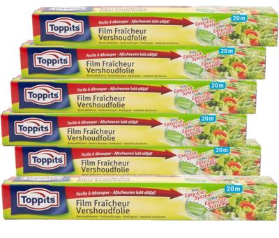 Melitta Toppits vershoudfolie 32cmx20m pak 6 rol Melitta Toppits vershoudfolie 32cmx20m pak 6 rol