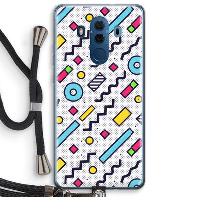 8-bit N°8: Huawei Mate 10 Pro Transparant Hoesje met koord