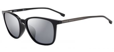 Hugo Boss zonnebril 1063/F/S 807/T4 heren zwart/zilver Hugo Boss zonnebril 1063/F/S 807/T4 heren zwart/zilver