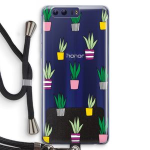 Sanseveria: Honor 9 Transparant Hoesje met koord