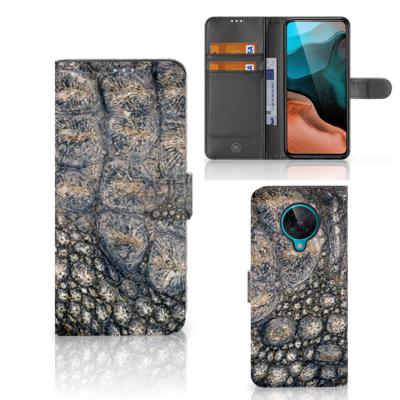 Xiaomi Poco F2 Pro | Telefoonhoesje | Met pasjeshouder | Krokodillenprint