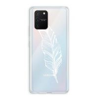 Pluim: Samsung Galaxy S10 Lite Transparant Hoesje