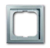 Busch-Jaeger afdekraam 1 voudig Pure Stainless Steel 1721 866K 1754-0-4317