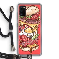Diet Coke Please: Samsung Galaxy A41 Transparant Hoesje met koord Diet Coke Please: Samsung Galaxy A41 Transparant Hoesje met koord