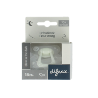 Fopspeen dental 18+ glow in the dark 1 Stuks