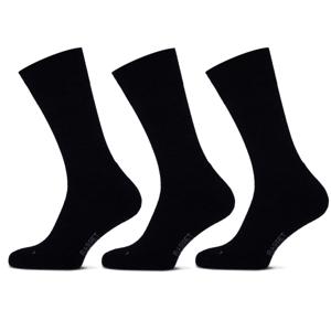 Basset Merinowollen Sokken Casual 3-pack Marine-47/50