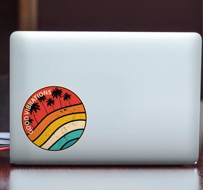 Stickers voor laptop Goede sfeer