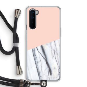 A touch of peach: OnePlus Nord Transparant Hoesje met koord