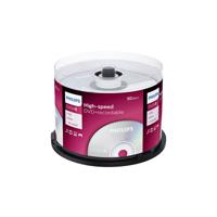 Dvd+r philips 4.7gb 16x sp (50)