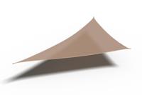 Platinum Coolfit Schaduwdoek driehoek 5x5x7,1m. - Sand