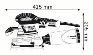Bosch Professional GSS 230 AVE 0.601.292.802 Vlakschuurmachine 300 W 92 x 182 mm