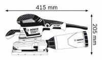Bosch Professional GSS 230 AVE 0.601.292.802 Vlakschuurmachine 300 W 92 x 182 mm - thumbnail
