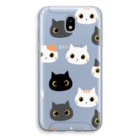 Katten: Samsung Galaxy J5 (2017) Transparant Hoesje