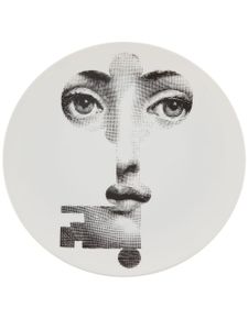 Fornasetti "Tema e variazioni" Assiette - Blanc