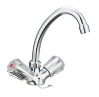 Schutte SAVINO tweegreepskraan wastafel | chroom 37210