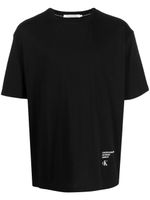 Calvin Klein t-shirt Stacked Modern Metals - Noir