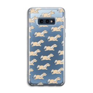 Ponys: Samsung Galaxy S10e Transparant Hoesje