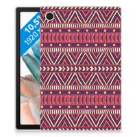 Samsung Galaxy Tab A8 2021/2022 Hippe Hoes Aztec Paars