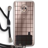 Rooster: Motorola Moto G6 Transparant Hoesje met koord