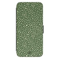 Samsung Galaxy S22 flipcase - Green dots