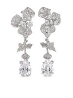 Anabela Chan boucles d'oreilles Orchid en or blanc 18ct - Argent - thumbnail