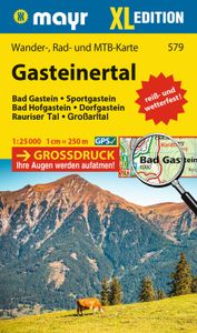 Wandelkaart 579 XL Gasteinertal | Mayr