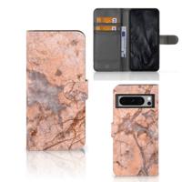 Google Pixel 8 Pro | Bookcase | Marmer Oranje